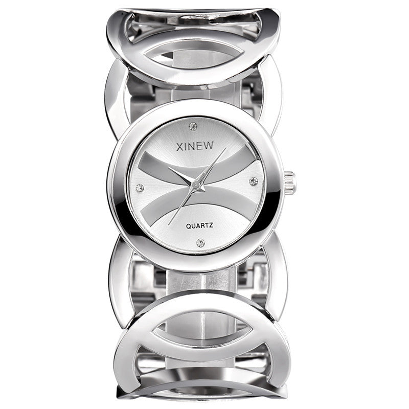 Damen-Armbanduhr mit Stahlband – Bild 8 | LuxeStyle