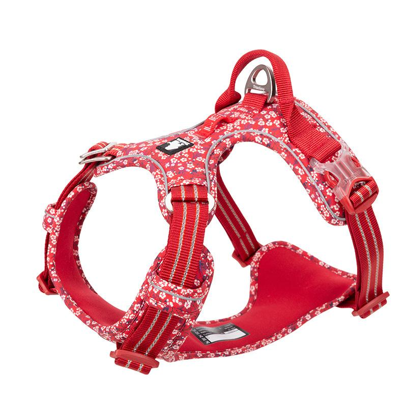 Hundegeschirr mit Blumenmuster – Bild 4 | LuxeStyle