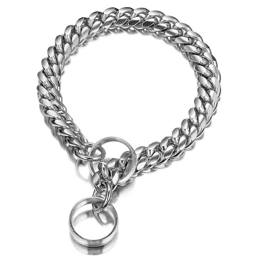 Halskette für Hunde, Edelstahl, 14mm – Bild 3 | LuxeStyle