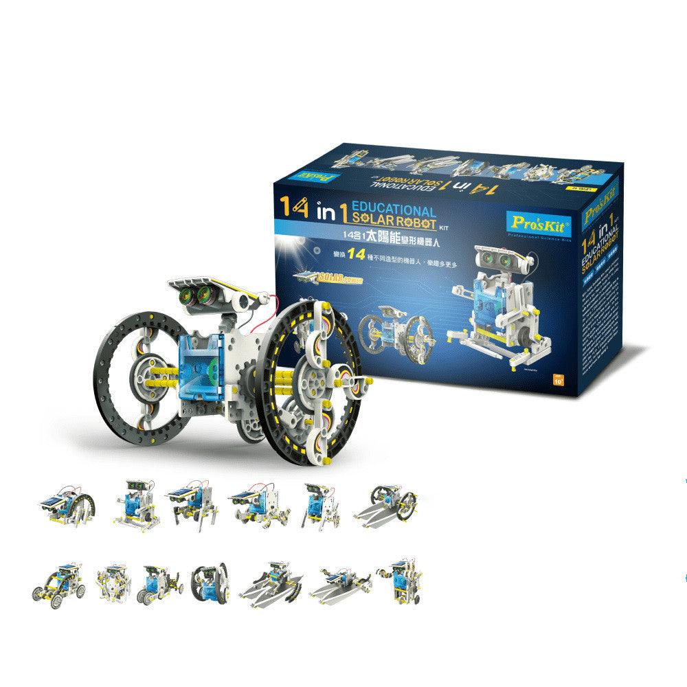 14-in-1 Solar Roboter Bausatz
