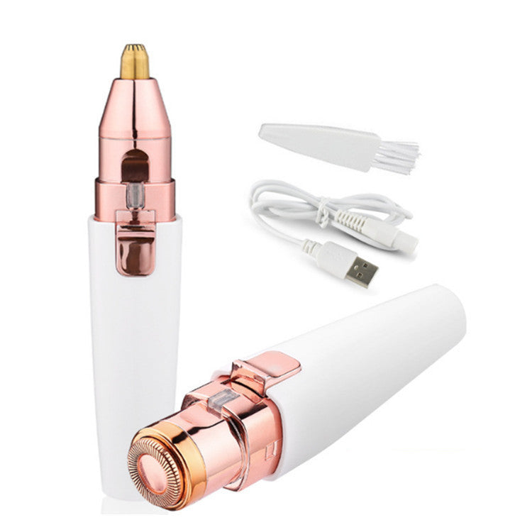 2-in-1-Lippenstift-Rasierer