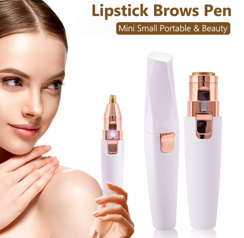 2-in-1-Lippenstift-Rasierer