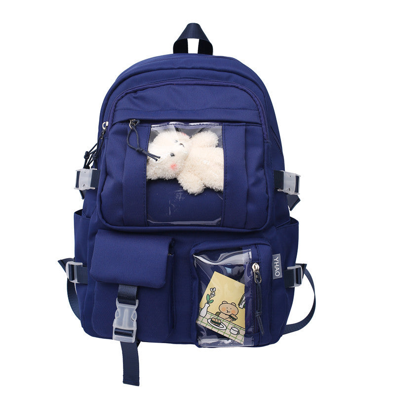 Grosses Schulrucksack mit vielen Fächern | LuxeStyle