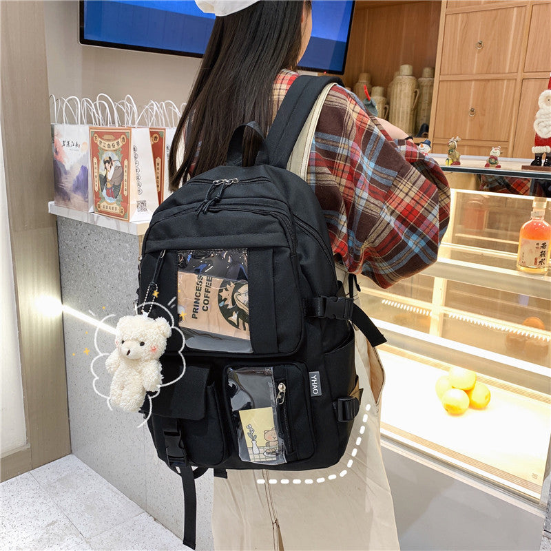 Grosses Schulrucksack mit vielen Fächern – Bild 5 | LuxeStyle