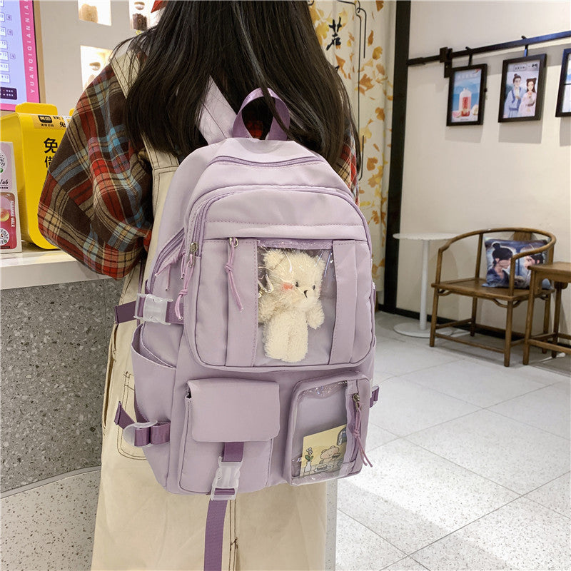 Grosses Schulrucksack mit vielen Fächern – Bild 4 | LuxeStyle