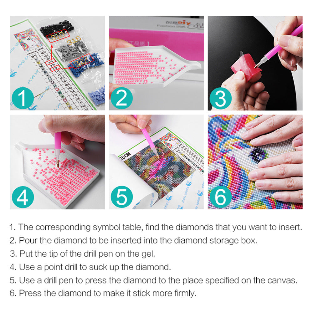 Sunset Lovers Diamond Painting Kit – Bild 1 | LuxeStyle