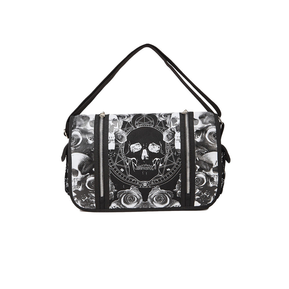Messenger-Tasche aus Canvas – 45x16x32 cm | LuxeStyle