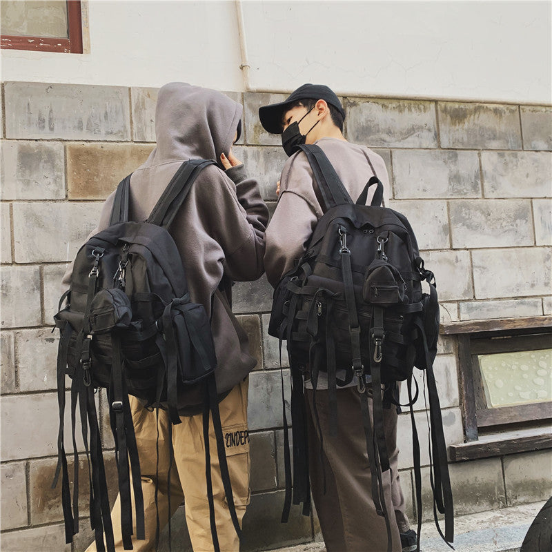 Rucksack im koreanischen Stil · gross, Oxford-Gewebe – Bild 4 | LuxeStyle