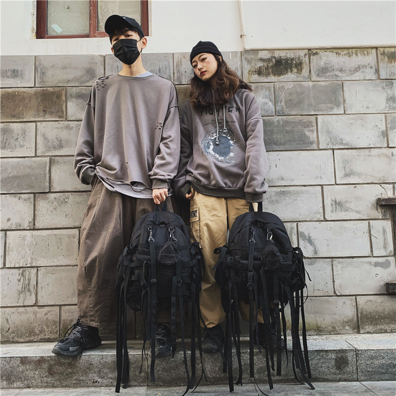 Rucksack im koreanischen Stil · gross, Oxford-Gewebe – Bild 2 | LuxeStyle
