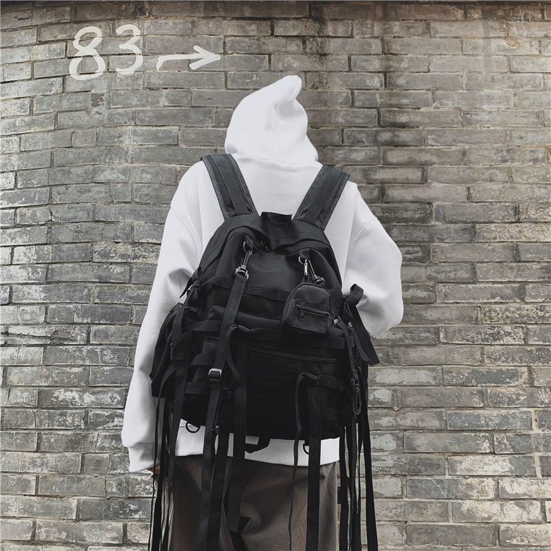 Rucksack im koreanischen Stil · gross, Oxford-Gewebe – Bild 5 | LuxeStyle