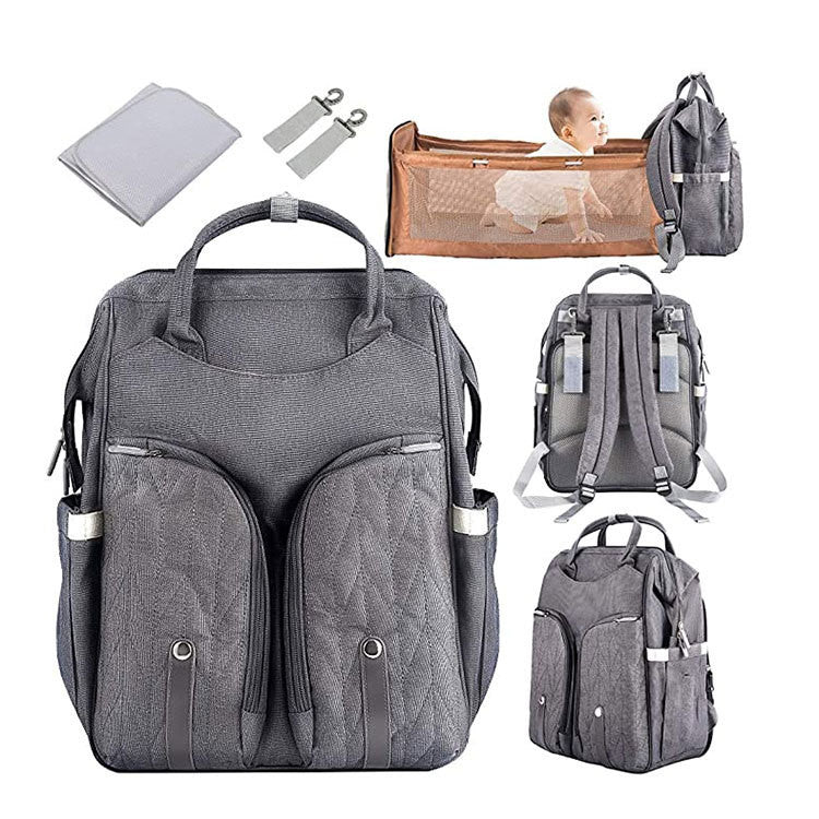Reise-Wickeltasche mit integriertem Babybett – Bild 3 | LuxeStyle
