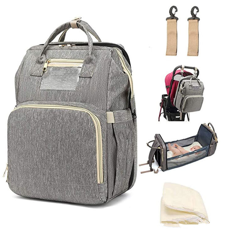 Reise-Wickeltasche mit integriertem Babybett – Bild 5 | LuxeStyle
