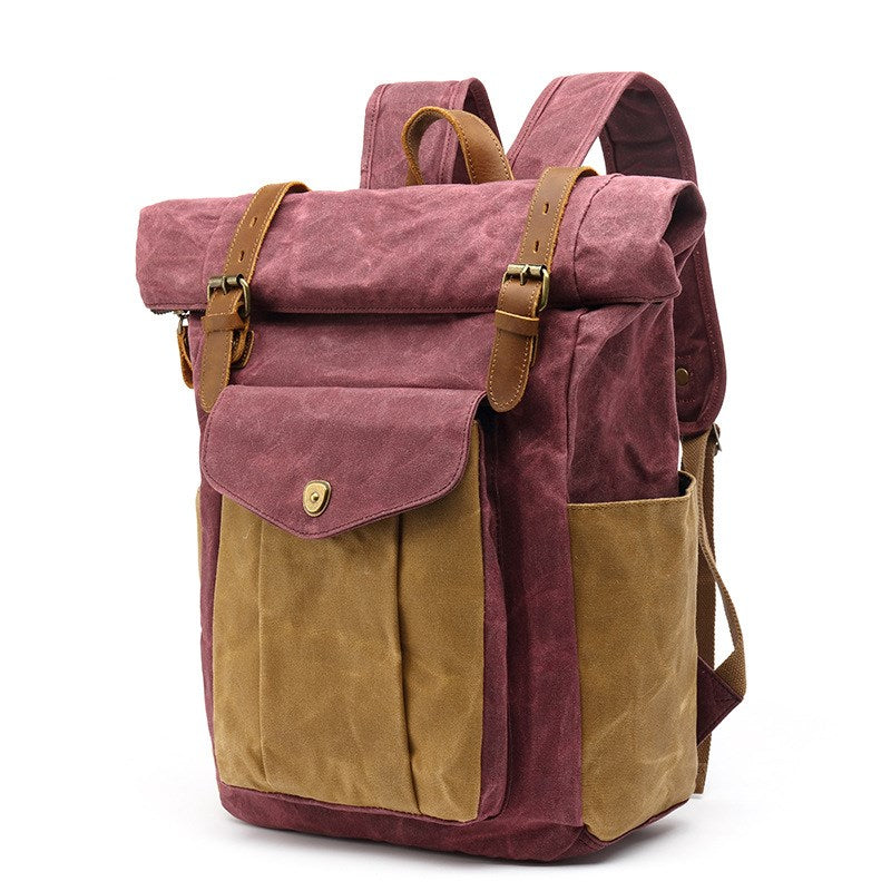 Retro Rucksack für Alltag und Reisen – Bild 3 | LuxeStyle