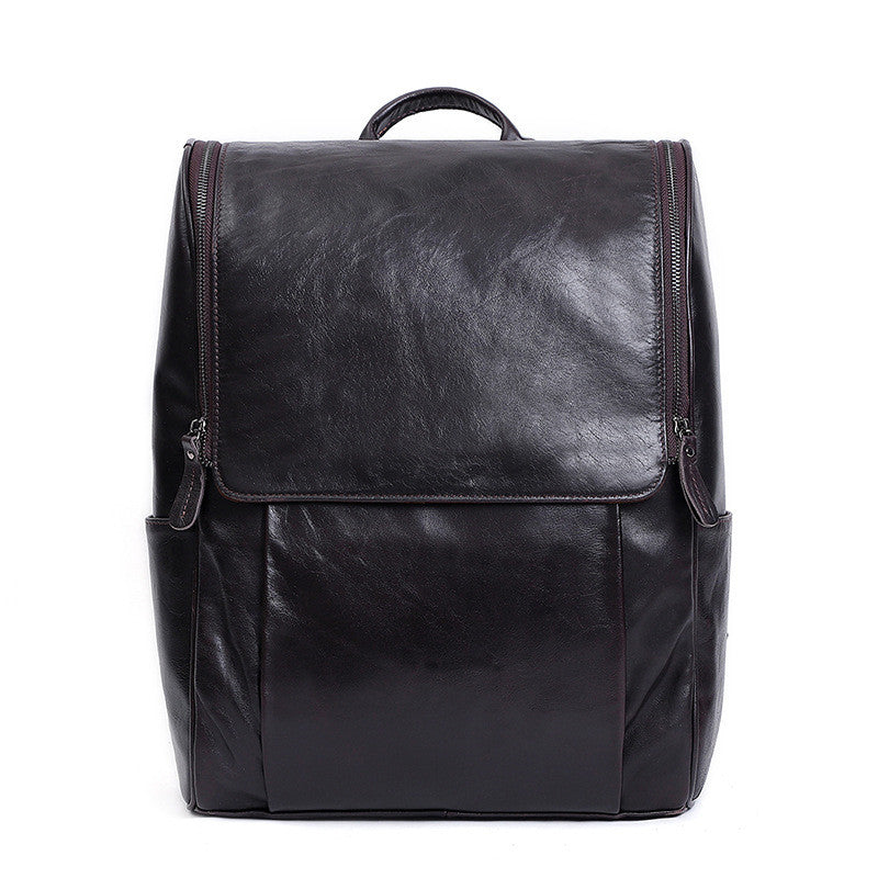 Leder Rucksack für Business (15.6 Zoll) – Bild 6 | LuxeStyle