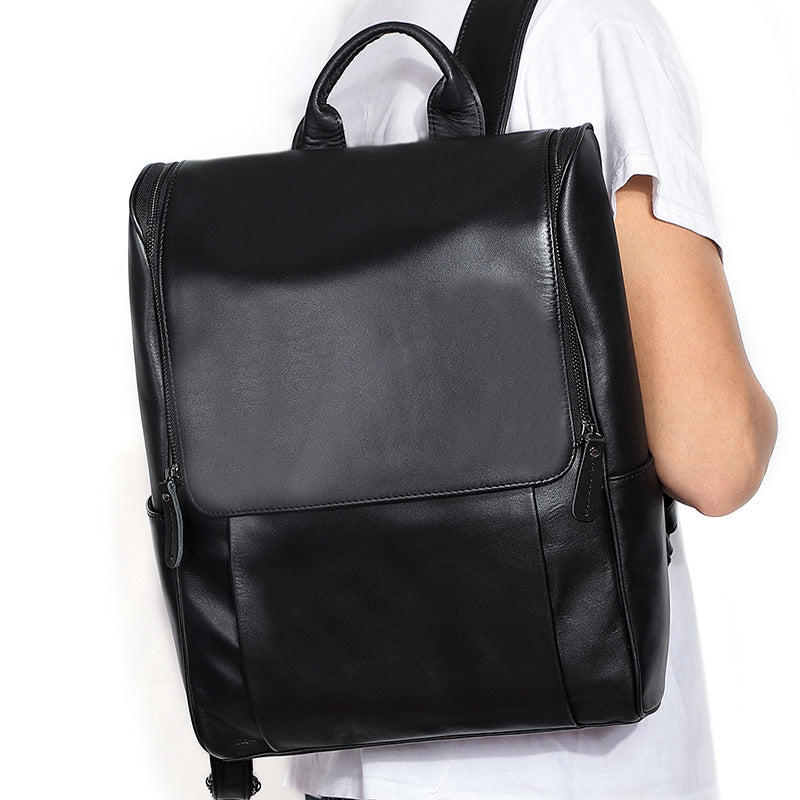Leder Rucksack für Business (15.6 Zoll) – Bild 2 | LuxeStyle