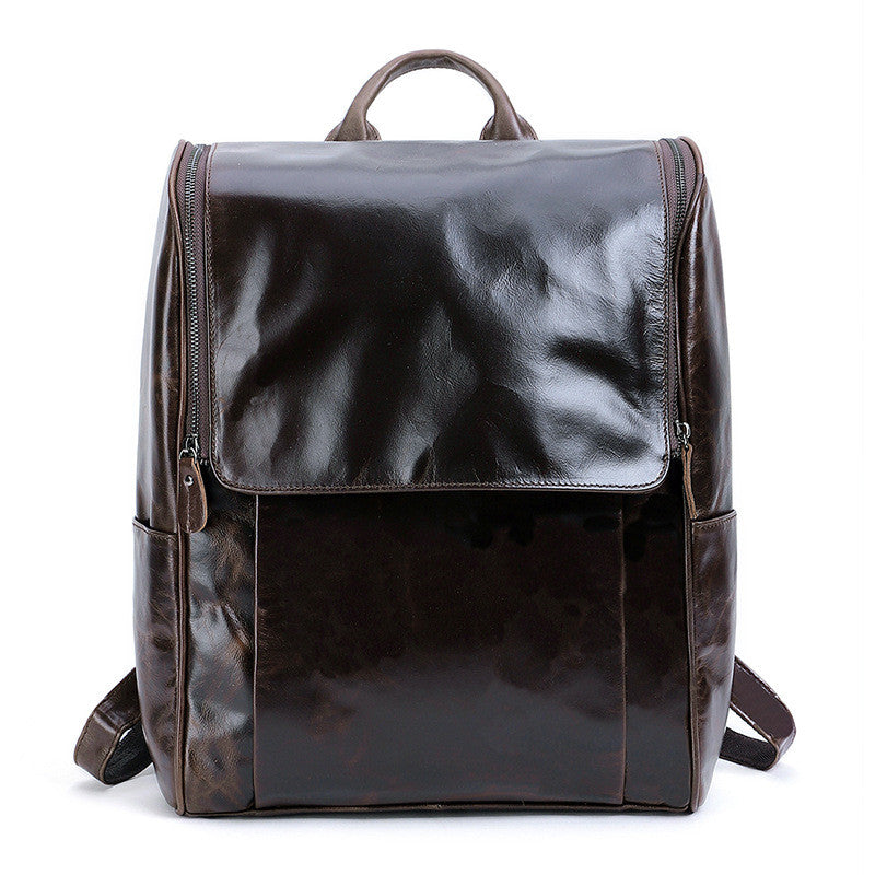 Leder Rucksack für Business (15.6 Zoll) – Bild 3 | LuxeStyle