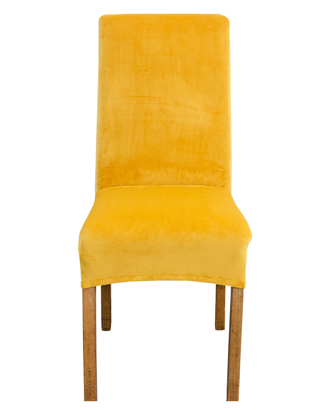 Elastischer Stuhlhusse aus Fuchssamt – Bild 4 | LuxeStyle
