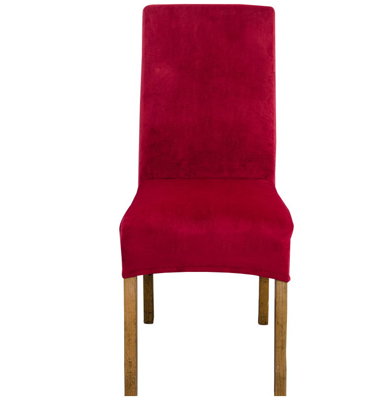 Elastischer Stuhlhusse aus Fuchssamt – Bild 2 | LuxeStyle