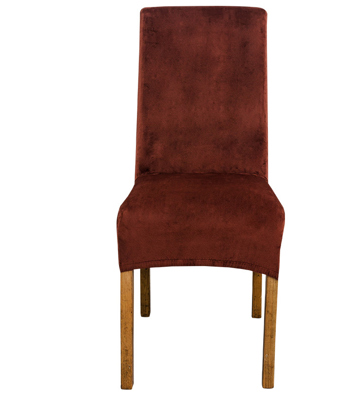 Elastischer Stuhlhusse aus Fuchssamt – Bild 5 | LuxeStyle