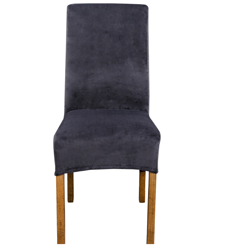 Elastischer Stuhlhusse aus Fuchssamt – Bild 3 | LuxeStyle