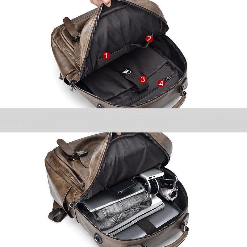 Grosser Computer-Rucksack für Alltag und Reise – Bild 9 | LuxeStyle