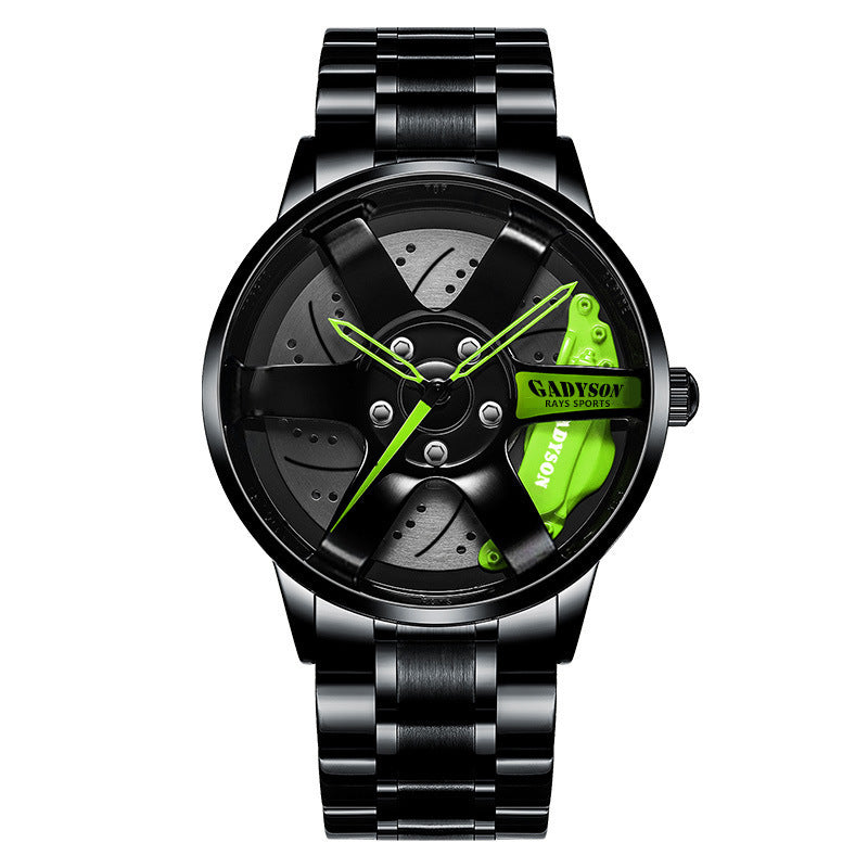 Quarz-Herrenuhr mit Edelstahlband – Bild 3 | LuxeStyle