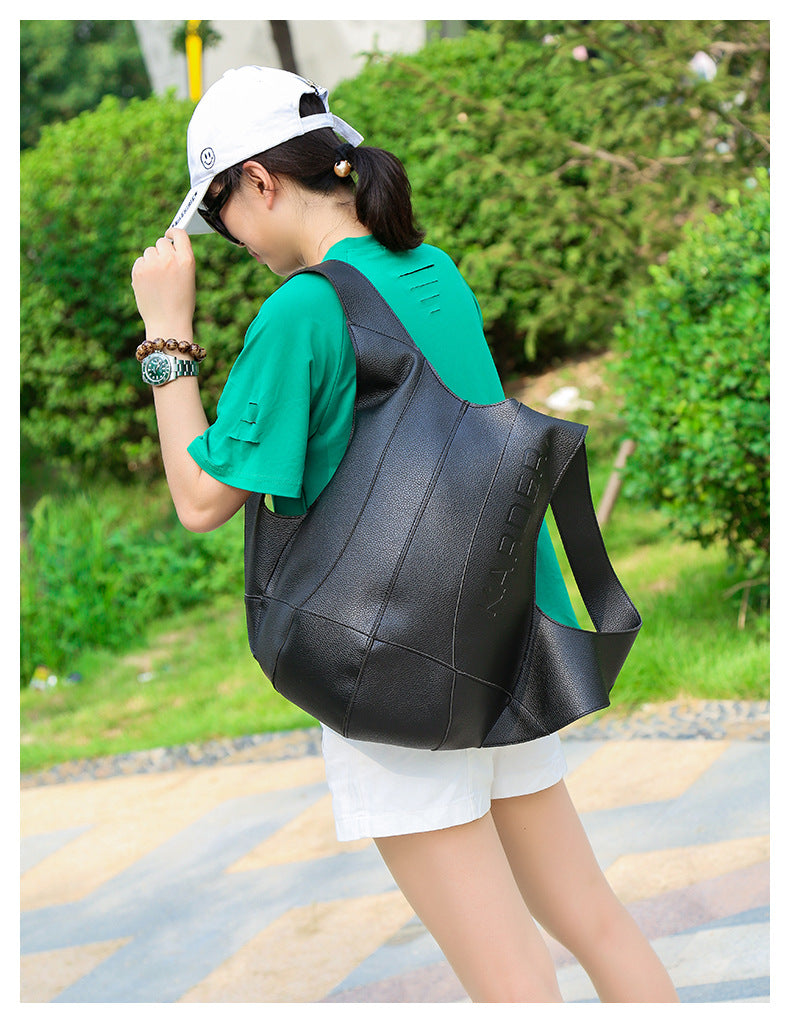 Hipster Rucksack aus PU-Leder – Bild 11 | LuxeStyle