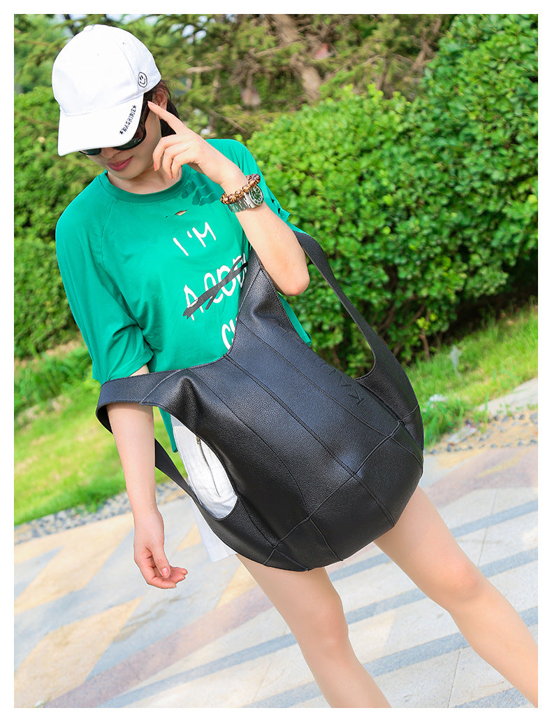 Hipster Rucksack aus PU-Leder – Bild 5 | LuxeStyle