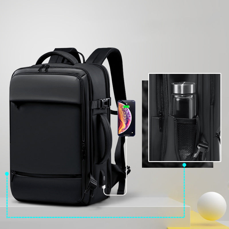 Grosses Business-Reise-Notebook-Case 20‑35 L – Bild 3 | LuxeStyle