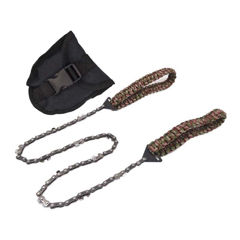 Kompakte Taschenkettensäge mit Parachutennetz – Bild 2 | LuxeStyle