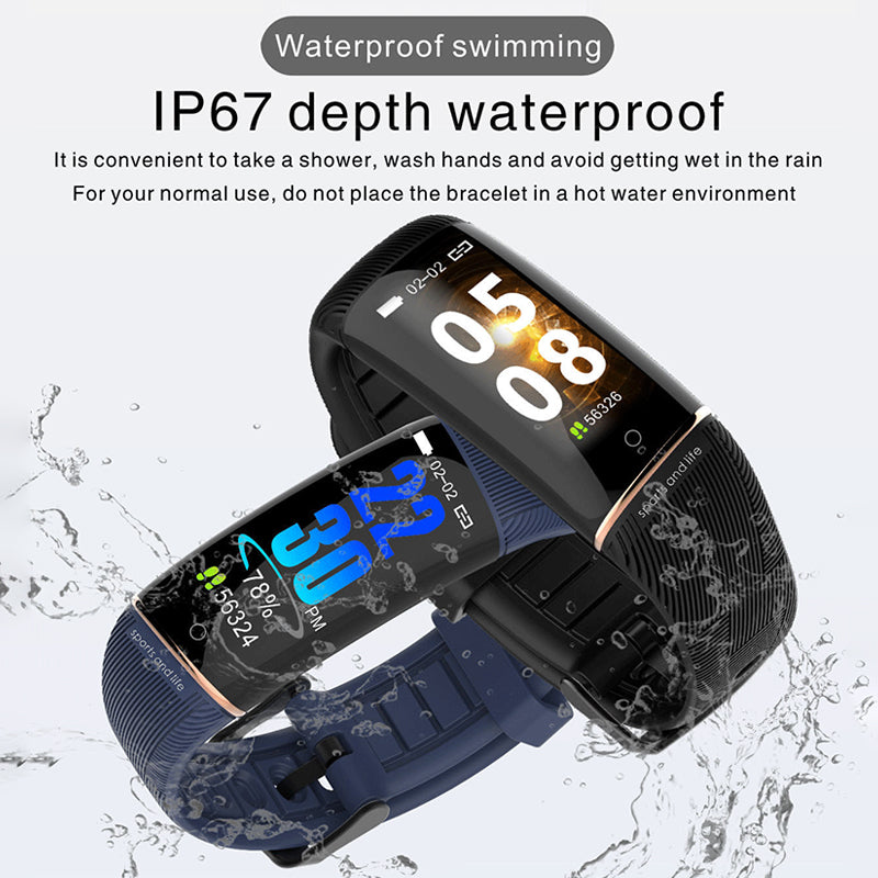 Smart-Armband mit Herzfrequenz- und Blutdruckmesser