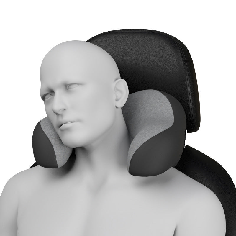 U-förmiges Nackenkissen für Autositz mit Memory Foam – Bild 3 | LuxeStyle