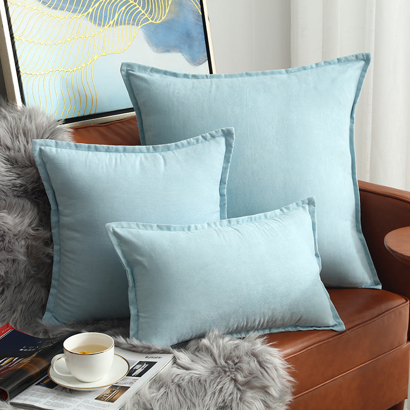 Samt-Kissenbezug im skandinavischen Stil – Bild 6 | LuxeStyle
