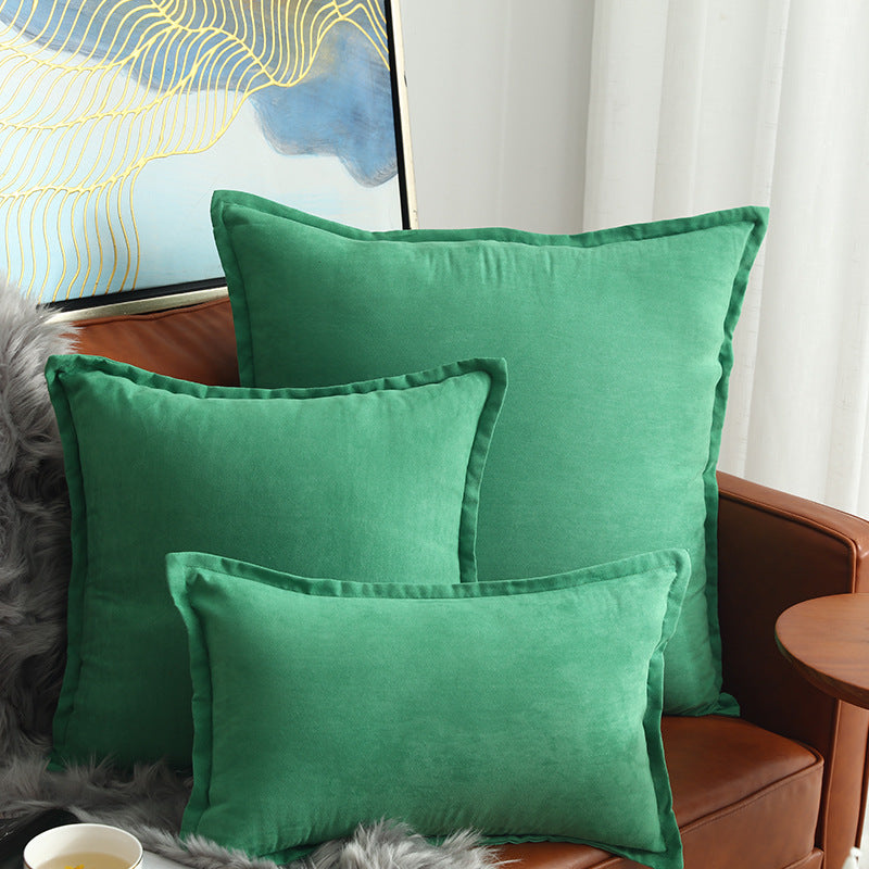 Samt-Kissenbezug im skandinavischen Stil – Bild 9 | LuxeStyle