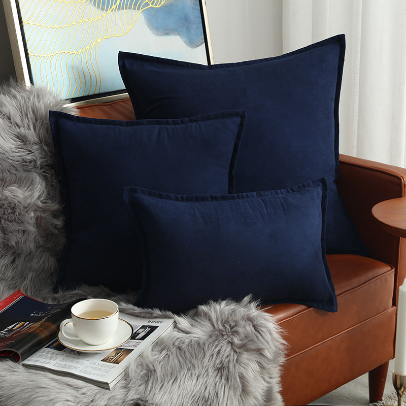 Samt-Kissenbezug im skandinavischen Stil – Bild 11 | LuxeStyle