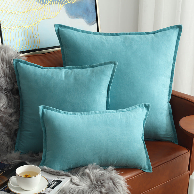 Samt-Kissenbezug im skandinavischen Stil – Bild 8 | LuxeStyle