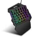 Einhand-Gaming-Tastatur für linke Hand