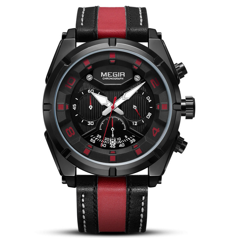 Wasserdichte Leuchtende Herren Quarzuhr – Bild 3 | LuxeStyle