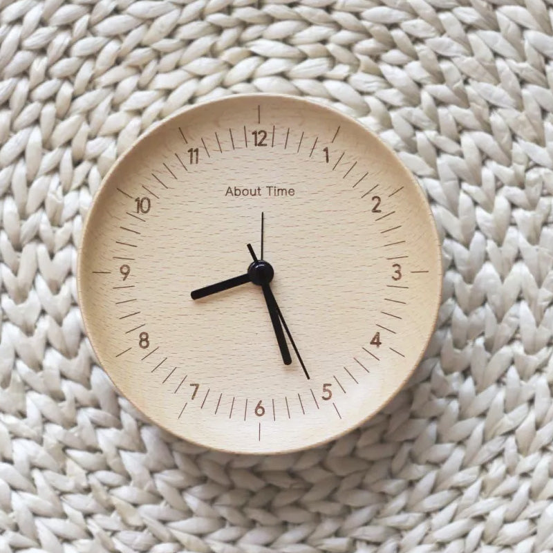 AboutTime Wecker aus Buchenholz | LuxeStyle