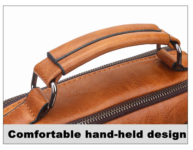 Business-Rucksack für Herren aus Leder – Bild 5 | LuxeStyle