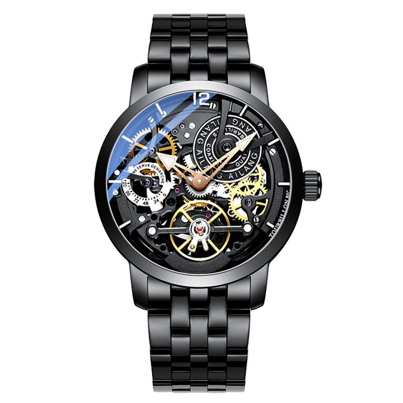 Herren Automatikuhr Skelettiert Wasserdicht – Bild 6 | LuxeStyle