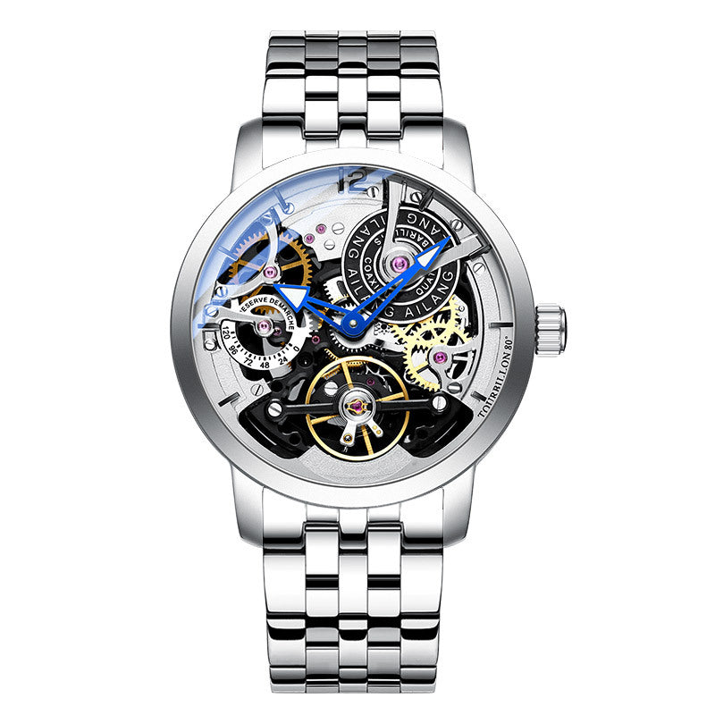 Herren Automatikuhr Skelettiert Wasserdicht – Bild 3 | LuxeStyle
