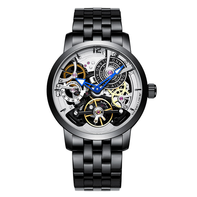 Herren Automatikuhr Skelettiert Wasserdicht – Bild 4 | LuxeStyle