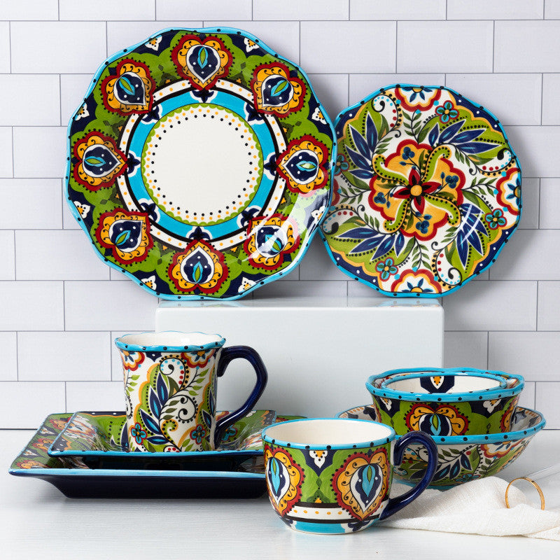 Frühstücksteller «American Flower» | LuxeStyle