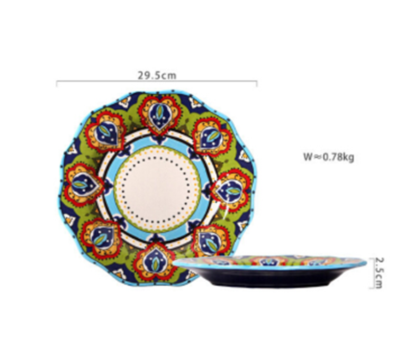 Frühstücksteller «American Flower» – Bild 6 | LuxeStyle