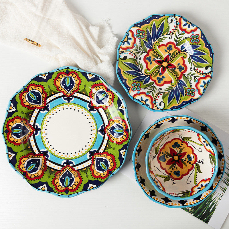 Frühstücksteller «American Flower» – Bild 5 | LuxeStyle
