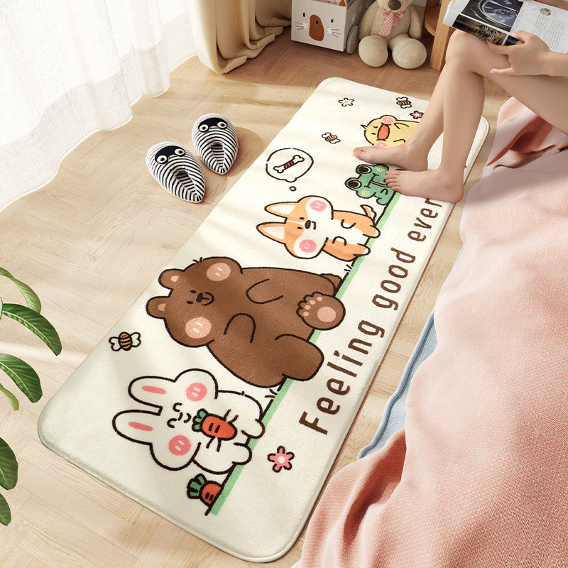 Plüschiger Teppich für Schlaf- und Wohnzimmer – Bild 4 | LuxeStyle