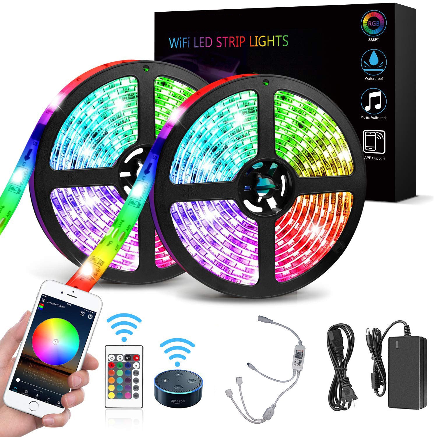 Smarter LED-Streifen mit Sprachsteuerung