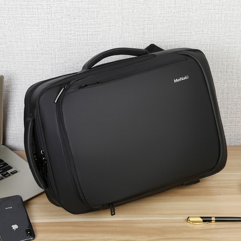 Wasserdichter Multifunktions-Laptop-Rucksack mit USB – Bild 3 | LuxeStyle
