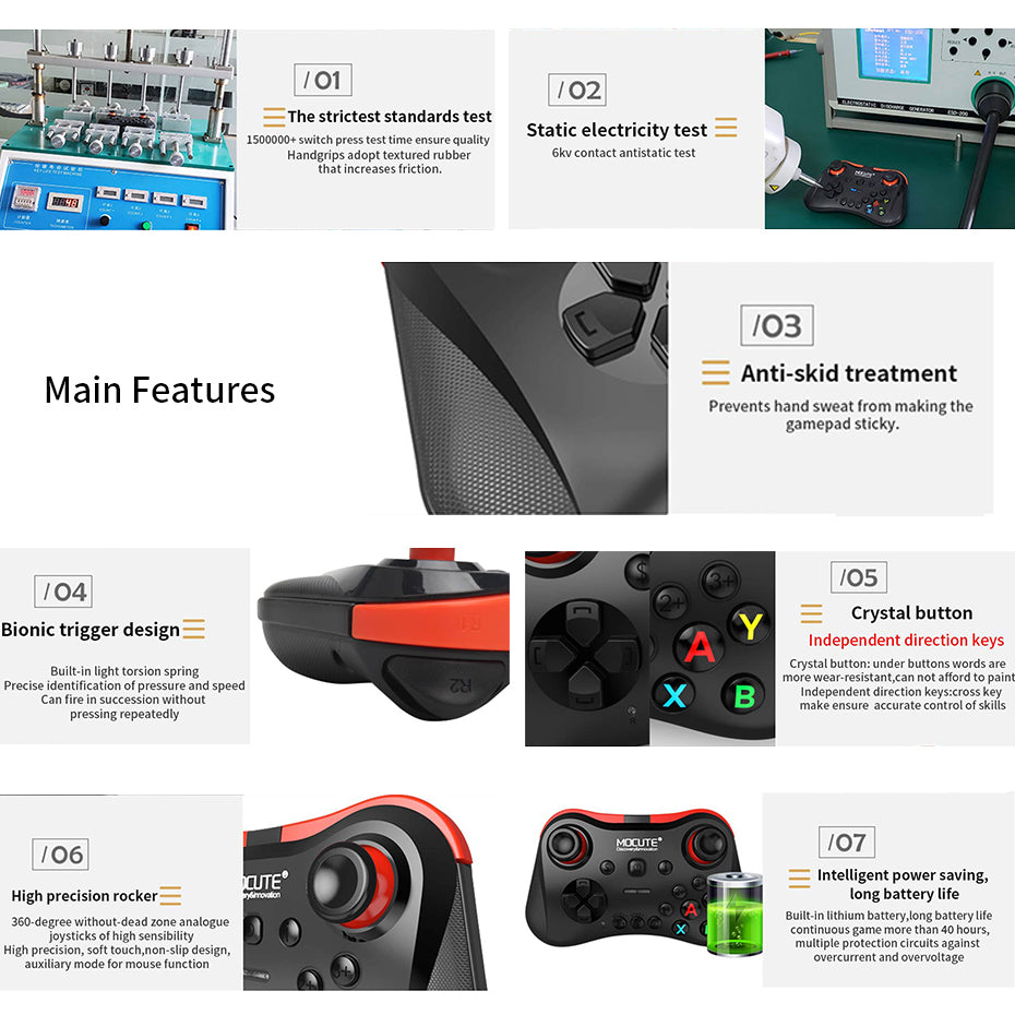 Magic Cart Bluetooth Gamepad für Smartphones